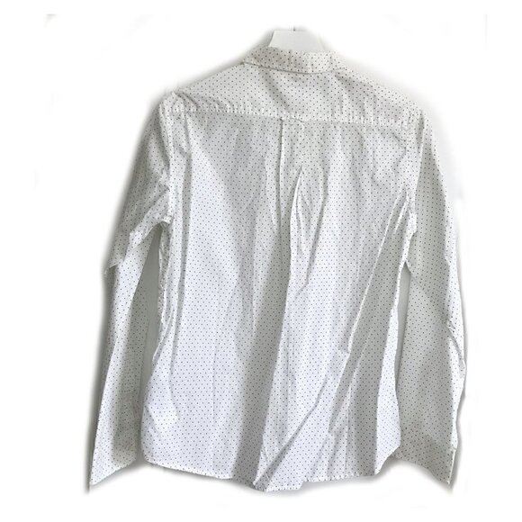 Uniqlo cotton button down shirt with small dot print, Size XL - Picture 3 of 8